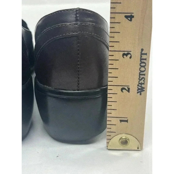 Clarks Womens Blackberry 84630 Loafer Flat Brown Leather Slip On Round Toe 10 M - Picture 8 of 9